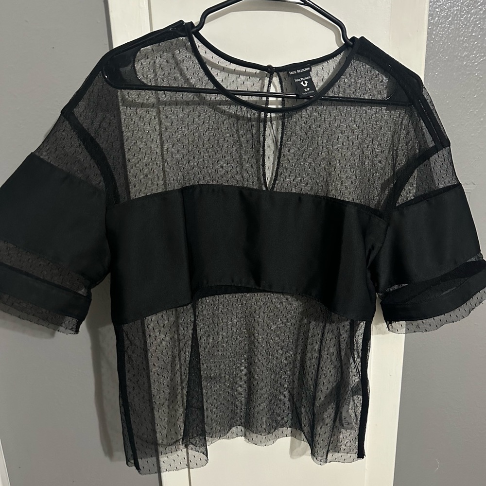 Black true religion shirt